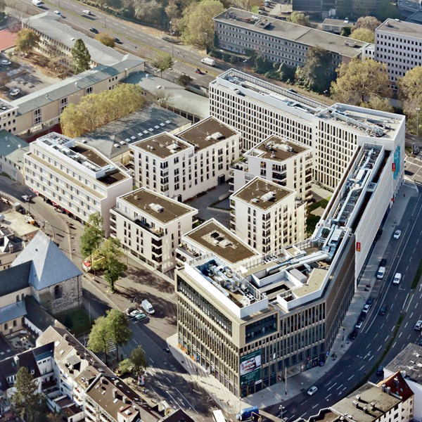 Stadtquartier Waidmarkt in Köln